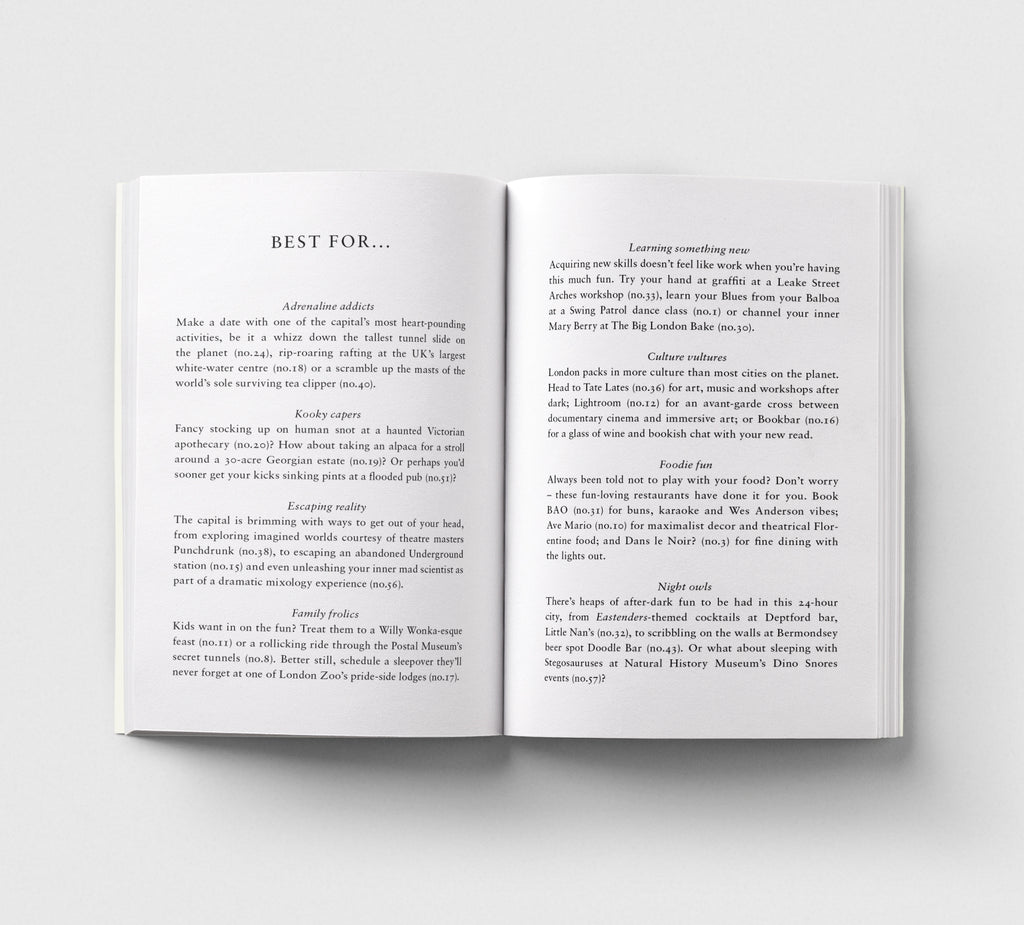 An Opinionated Guide to Fun London